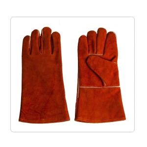 Quality Automotive Leather Cotton Lining Welding Work Gloves wholesale