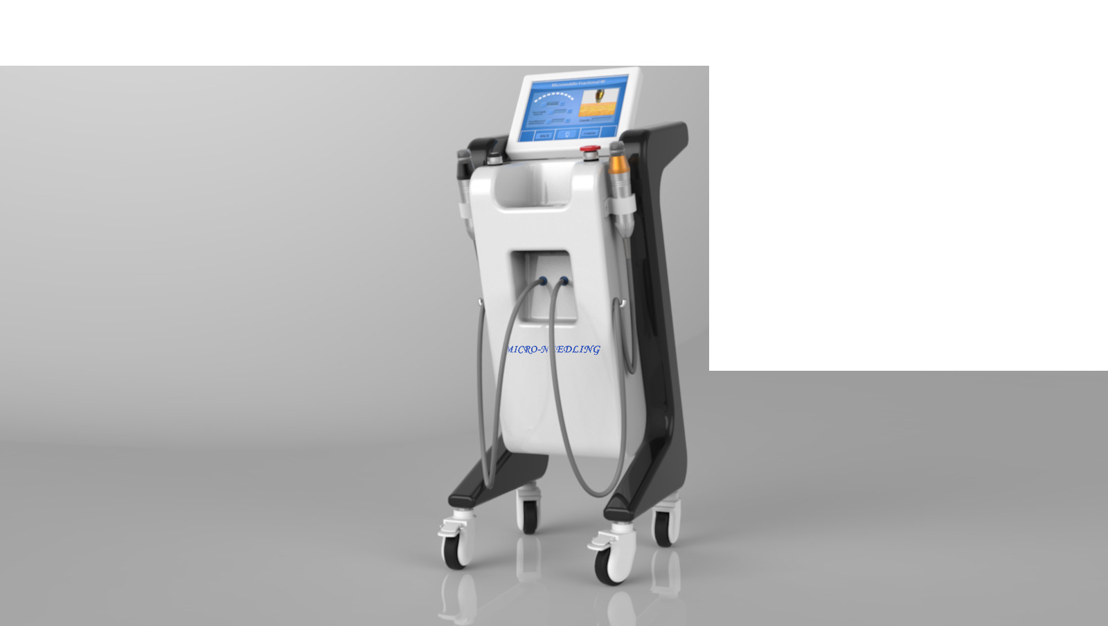 5Mhz RF microneedle equipment with invasive and non-invasive handles beauty machine