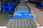Color Steel Metal Glazed Roll Forming Equipment For Outdoor Decorate