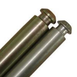 Quality Zinc Coating Hollow Axle Wheelie Bin Wheel Spare Parts wholesale