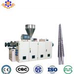 600mm 55kw PVC Floor And Door Frame Making Machine Double Screw Plastic Extruder