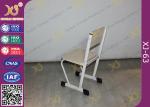 Epoxy Powder Coated Student Desk And Chair Set , Childrens School Desk And Chair