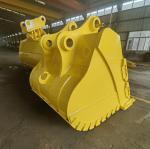 20 Ton Excavator Rock Bucket Hardox500 Material Gray Color Custom Construction