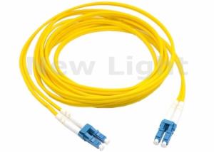 Quality SM Duplex Fiber Optic Jumper Cables Dual LC TO LC Fiber Patch Cable Single Mode wholesale