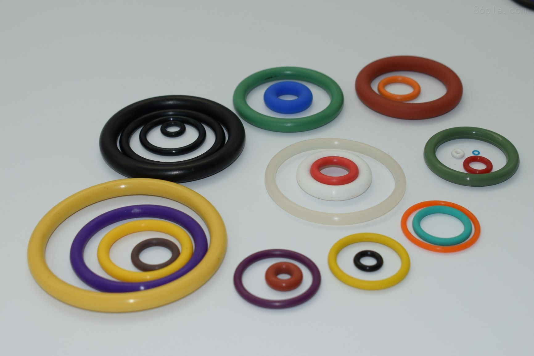 Compression Molding Rubber O Rings With Good Oil Resistance
