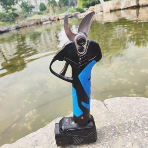 Quality 21V 2Ah Electric Pruner Shears 2000mA Lithium Battery Powered Pruning Shears wholesale
