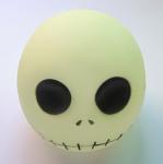 PVC death head money bank， zombie rubber piggy bank gifts toys for collection