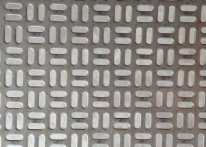 Quality 1220x2440mm Stainless Steel Perforated Metal Sheet Anodized AISI Standard wholesale