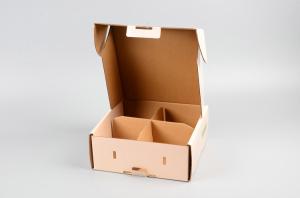 Quality High Durability Corrugated Paper Box Custom Size Full Color Printing wholesale