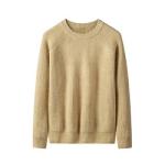 Crew Neck Womens Sweater Clothing Winter Pullover Sweaters 7GG Gauge