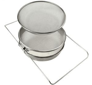 Quality Beekeepers Honey Strainer Filter / Round Bottoms Honey Strainer Cloth Easy Clean wholesale