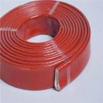 Red Silicone Rubber Fiberglass Sleeving Protection Of Industrial Hoses