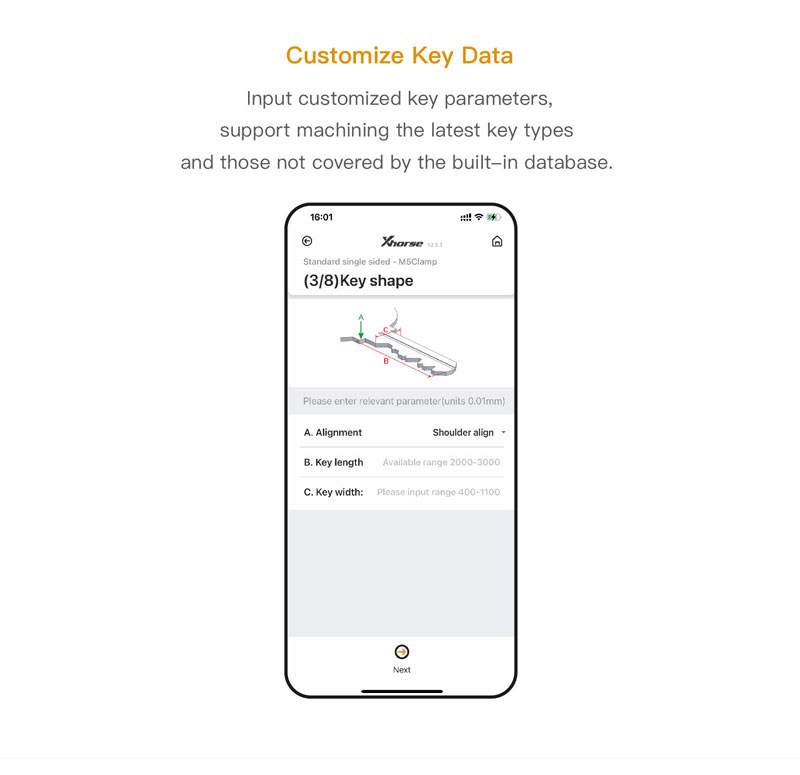 xhorse condor xc mini plus ii customize data