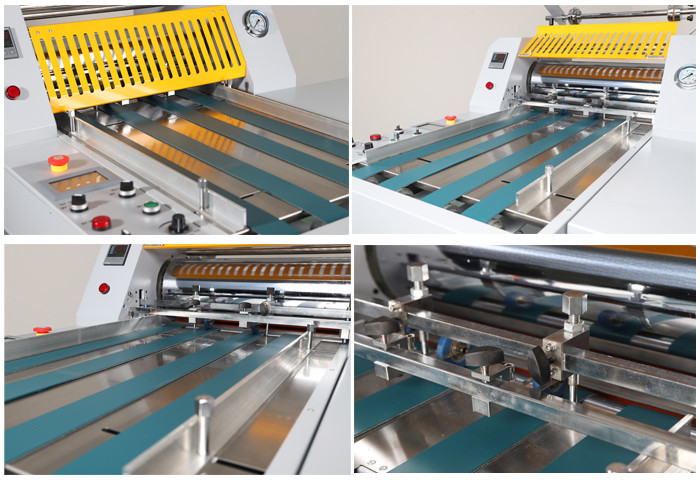 Hydraulic 170C 200mm Steel Roll Laminating Machines Industrial Use