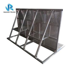 Quality Metal Parking Space Barrier , High Security Temporary Portable Crowd Barriers wholesale
