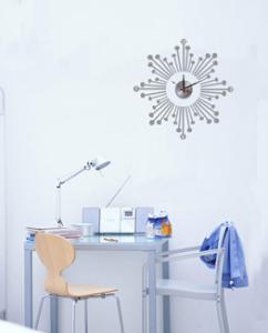 Quality Vinyl Wall Sticker Clock 10A060 Flower Wall Decoration wholesale