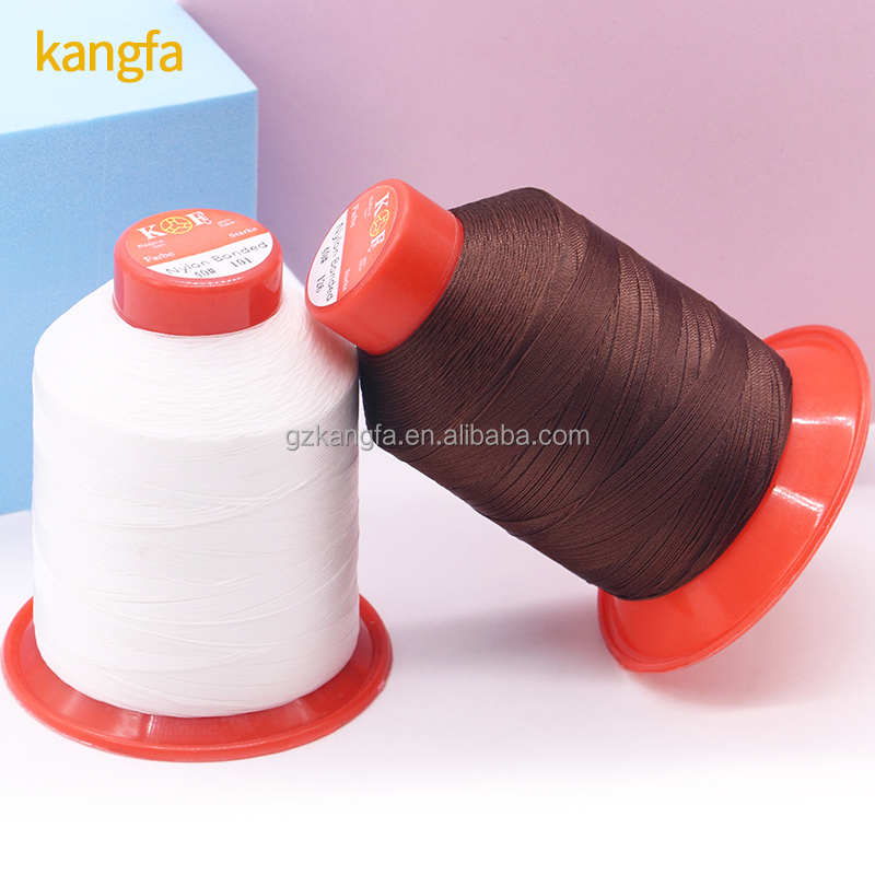 High Tenacity Bonded Nylon Thread Tex 45 Tex 70 Tex 90 for Knitting in in 240 Colours