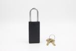 Plastic Brass Key Safety Lockout Padlocks Stainless Steel Shackle Color