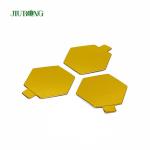 Polygon Food Grade Mini Disposable Cake Board Foil Paper 95*82mm
