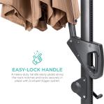 Canopy, Cantilever Umbrella Hanging Umbrellas, Fade Resistance & Water-repellent