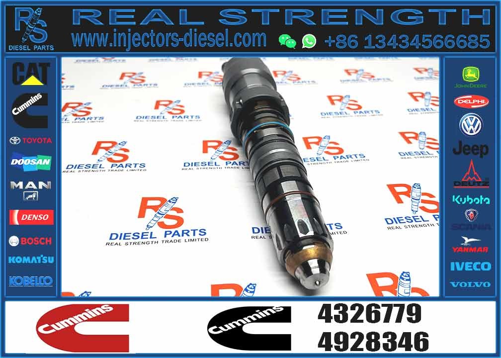 Common rail injector fuel injecto 4326779 4928346 4928349 for QSK23 Excavator QSK23 QSK45 QSK60