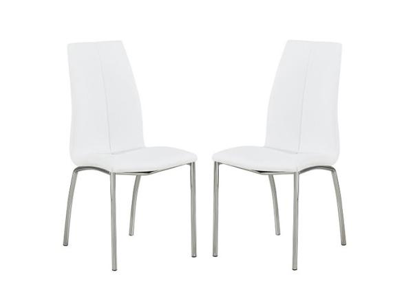 Leisure Simple Black Seat 440mm 560mm Modern Dining Chair