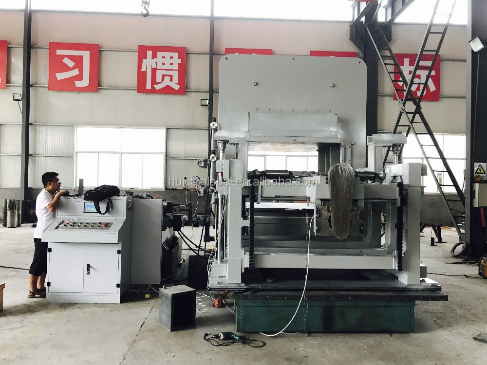 High Technology Brake Pads Making Machine with 4.00-5.00MN Nominal Molding Power