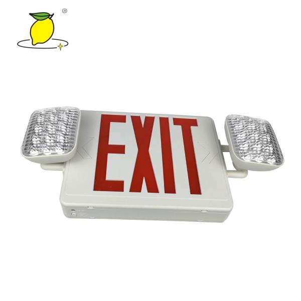 Automatic Charging Twin Spot Emergency Light , Ceiling Mounted Emergency Exit