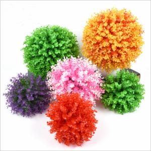 Quality PE PP Artificial Round Boxwood Ball wholesale