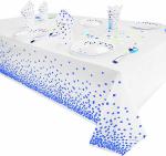 Waterproof Disposable Plastic Table Covers Gravure Printing