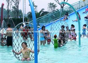 Quality Kids Entertainment Fiberglass Aqua Playground Spray Game Park Equipment wholesale