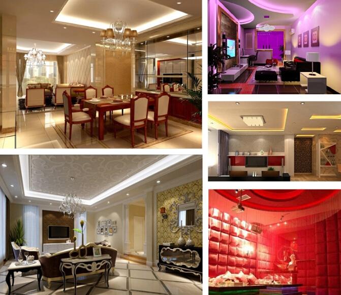 Color Changing RGB Flexible Self Adhesive Led Light Tape With Contrller CE / RoHS