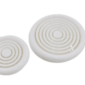 Quality Round 100mm Plastic Air Vents ABS Ventilation Grills wholesale