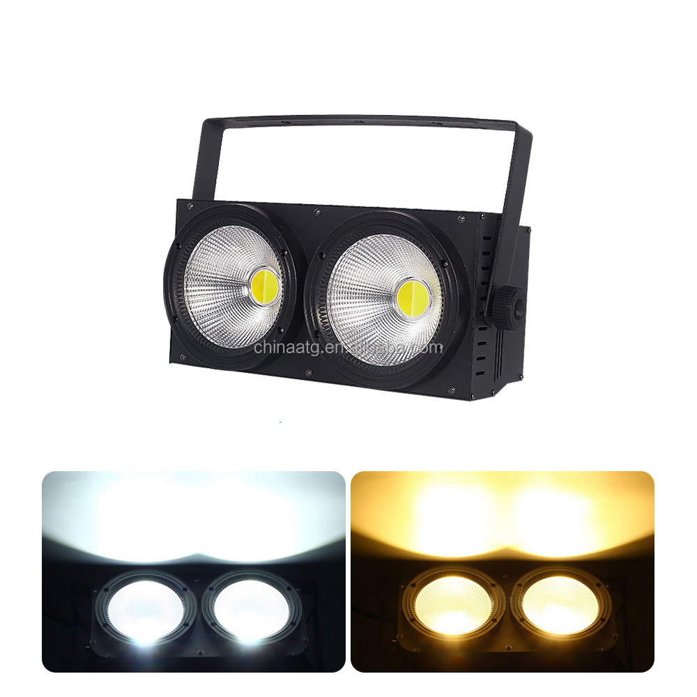 COB200W 2 Eyes Vegetable LED Light Bar IP33 For Stage And Facial Lighting