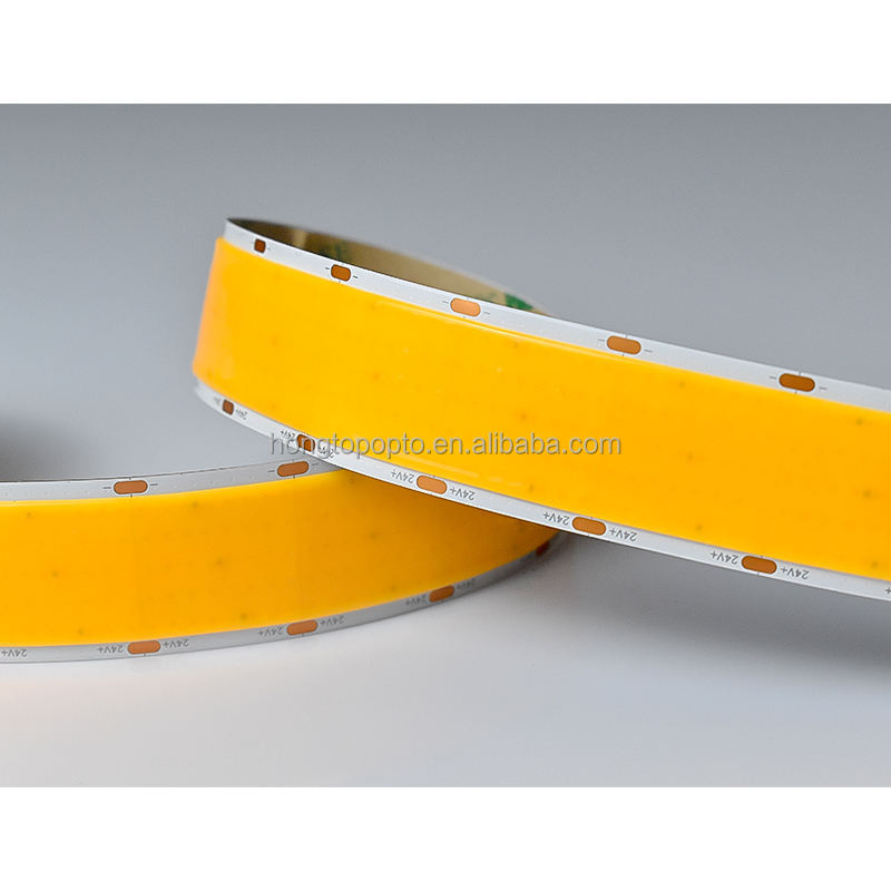 Flexible Bendable Lighting 1600leds DC24v COB Strip Light Super Wide and Super Bright