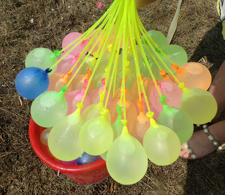 Tropical Party Balloons Self-Sealing Water Balloons 3 Pack for Age Range 5-7 Years