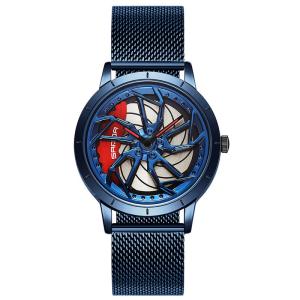 Quality 3ATM Stainless Steel Quartz Watch 13mm Case Thickness Water Resistance wholesale