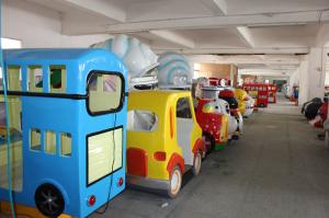 Quality MP4 2 Seats Coin Operated Kiddie Ride with LED Lights wholesale