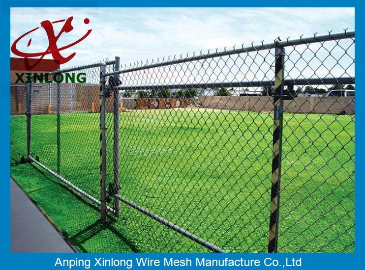 Eco Friendly Feature and Metal Frame Material 8 foot tall chain link fence