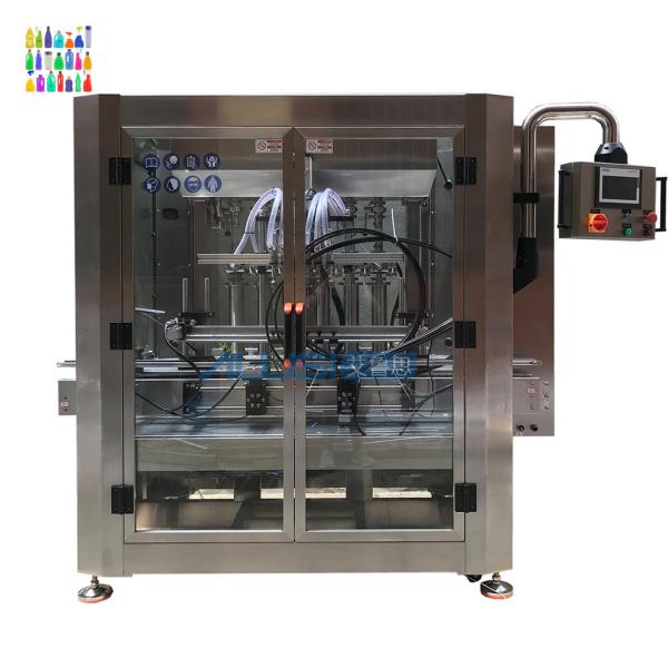 Pneumatic Automatic Filling Machine For Hand Sanitizer Gel Shampoo Cosmetic