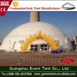 Dia 30m Outdoor Large Trade Show Canopy Tents Dome Tents , Steel Q235