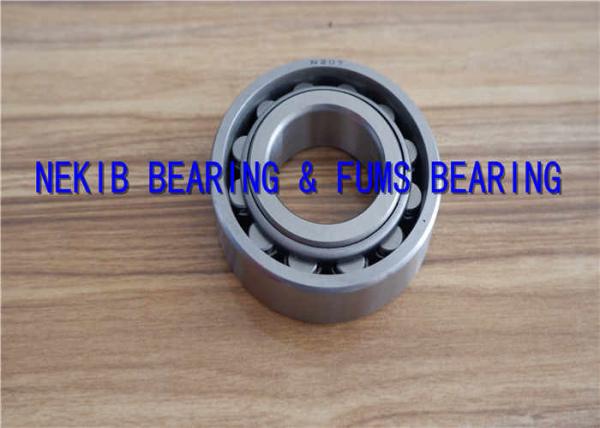 NJ304 Cylindrical Roller Bearing With Snap Ring Steel Roller Bearings