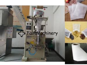 Quality 50HZ 0.65mpa Tea Bag Pouch Packing Machine Bagel Packaging 50g Measuring wholesale