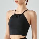 Adjustable Training Fitness Crop Top Gym High Impact Padded Yoga Sport Bra