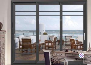 Quality Powder Coated Aluminium Sliding Glass Windows And Doors For Construction Buildings wholesale