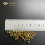 Yellow Color 3.6mm Low Purity HPHT Mono Crystal