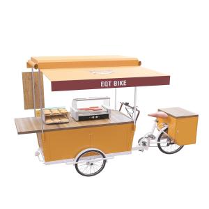 Quality OEM Three Wheels 48V Electric Tricycle Street Food Cart wholesale