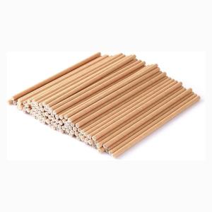 Quality Disposable Kraft Paper Straw , 6mm Paper Party Straws For Home wholesale