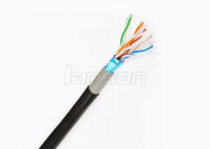 Quality Double Jacket Al Foil 24AWG HDPE Cat5e Lan Cable wholesale