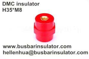 Quality BMC drum type insulator SM-35 brass steel bus bar insulator quadrilateral insulator wholesale